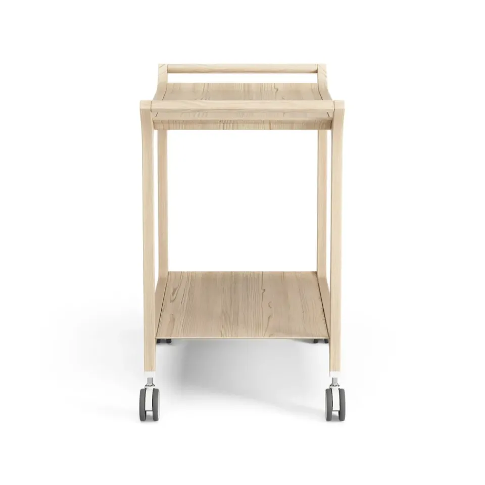 Sale Swedese Teatime serving trolley, Ash laquered Beige