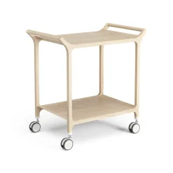 Sale Swedese Teatime serving trolley, Ash laquered Beige