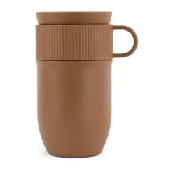 Thermal Flasks & Travel Mugs^Sagaform Ted car mug thermos mug 28 cm, Fudge Brown