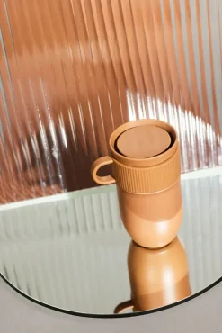 Thermal Flasks & Travel Mugs^Sagaform Ted car mug thermos mug 28 cm, Fudge Brown