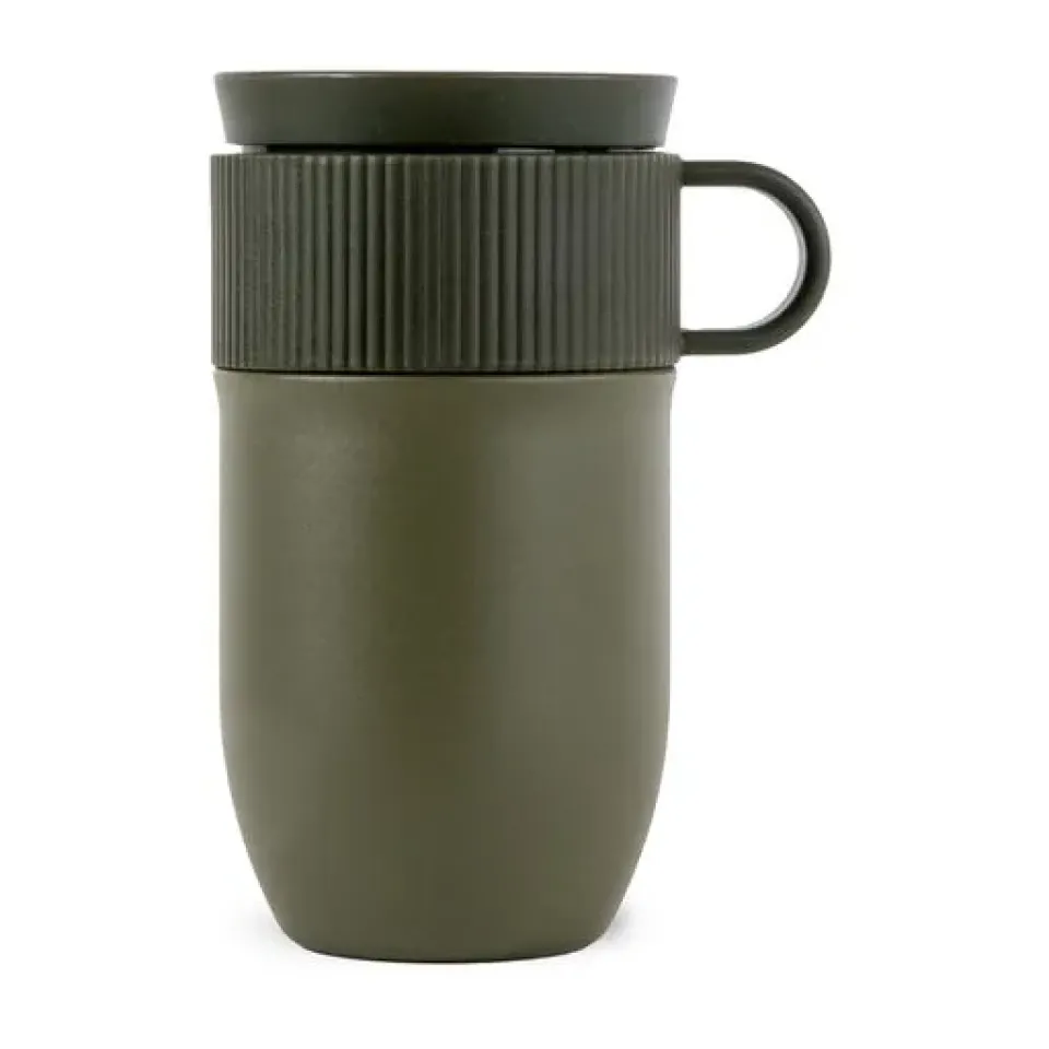 Online Sagaform Ted car mug thermos mug 28 cm, Green