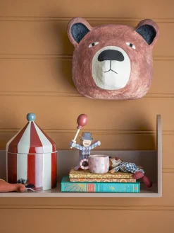 Hot Bloomingville Teda wall decoration, Bear Brown