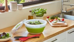Other Kitchen Utensils^Tefal foldable salad spinner, 4 L WhiteGreen