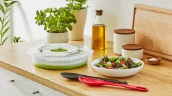 Other Kitchen Utensils^Tefal foldable salad spinner, 4 L WhiteGreen