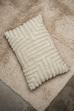 Online Tinted Telin cushion 30x50 cm, Off White