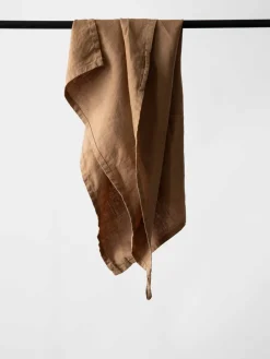Online Tell Me More kitchen towel linen 50x70 cm, Hazelnut Brown