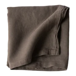 New Tell Me More tablecloth 145x145 cm, Taupe GreyBrown