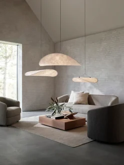 Pendant Lamps^New Works Tense Pendant, , Ø70 cm White