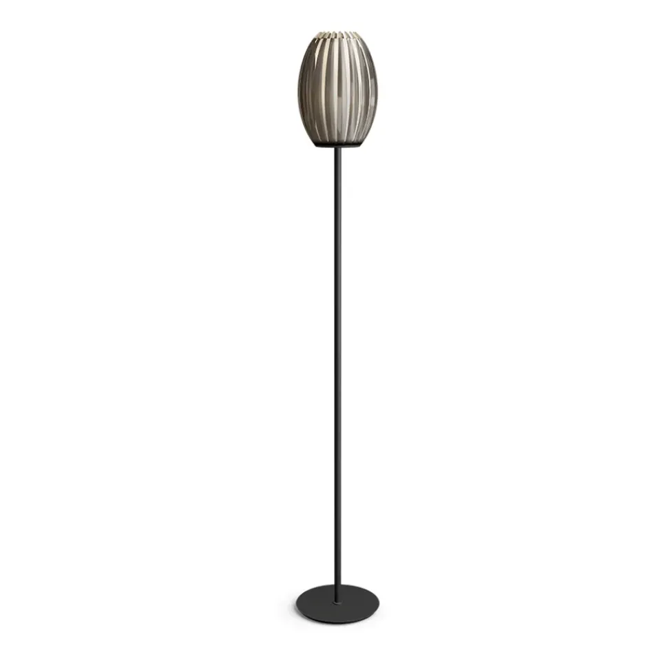 Clearance Herstal Tentacle floor lamp 165 cm, -Smoked Black