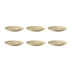 Seltmann Weiden Terra coffee saucer Ø16.1 cm 6-pack, Sand Beige