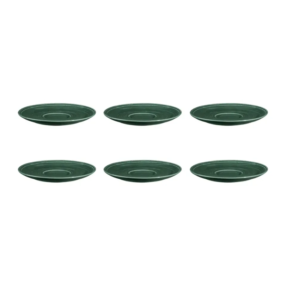 Sale Seltmann Weiden Terra coffee saucer Ø16.1 cm 6-pack, Moss Green