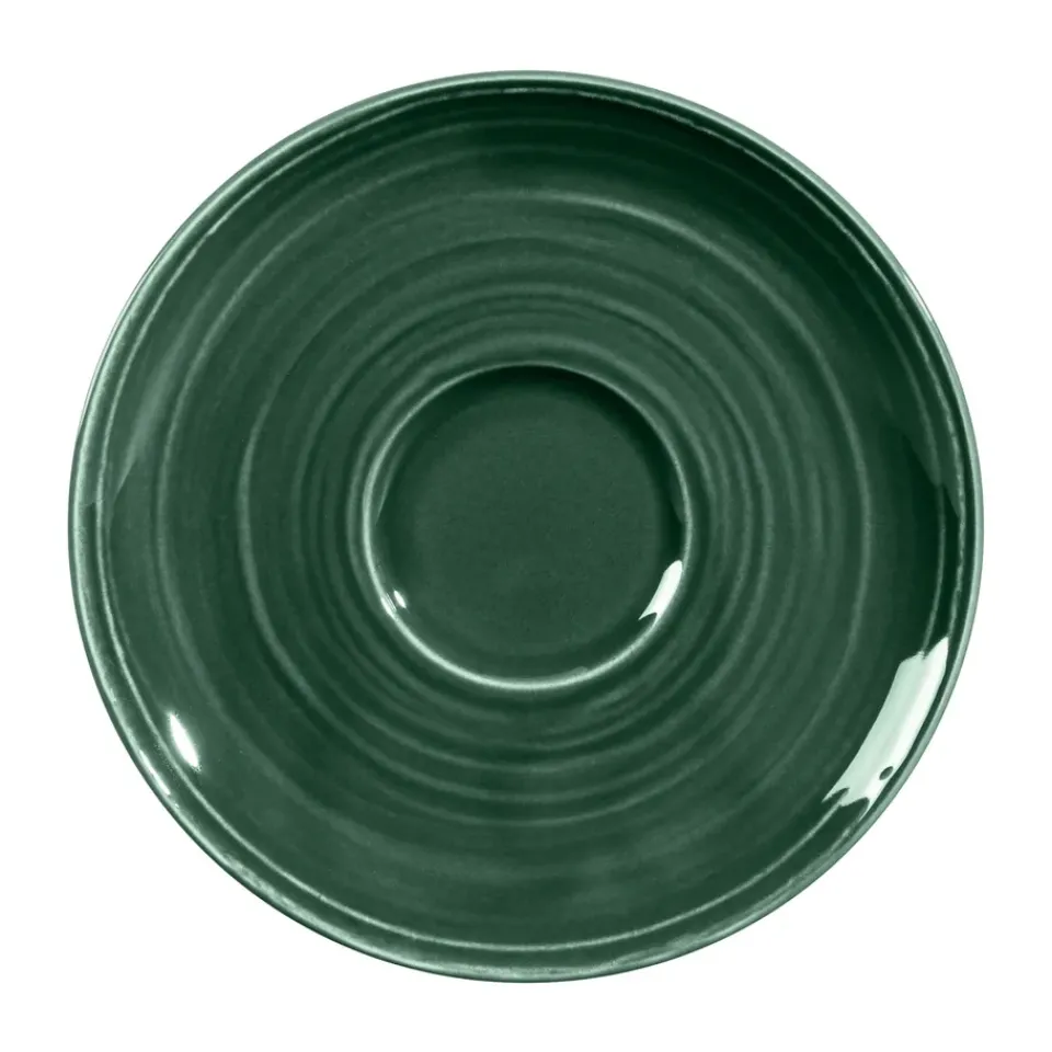 Sale Seltmann Weiden Terra coffee saucer Ø16.1 cm 6-pack, Moss Green