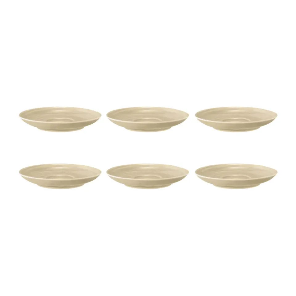 Outlet Seltmann Weiden Terra coffee saucer Ø12 cm 6-pack, Sand Beige