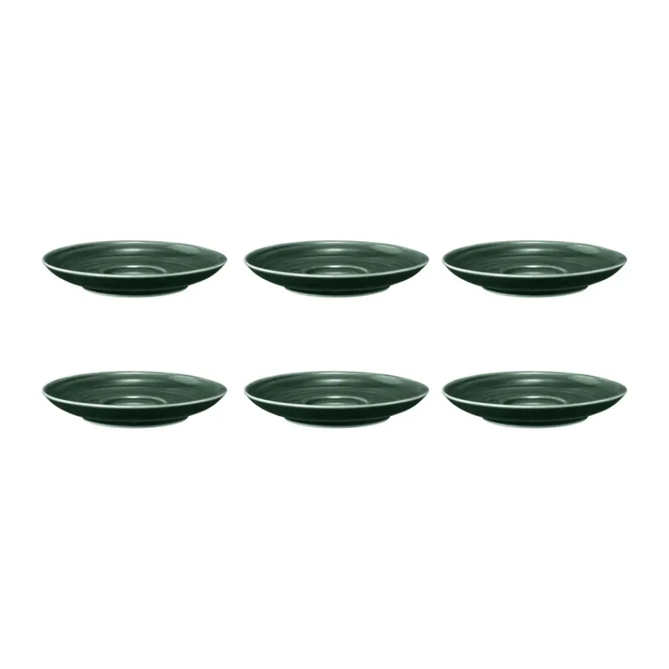 Tea & Coffee Saucers^Seltmann Weiden Terra coffee saucer Ø12 cm 6-pack, Moss Green