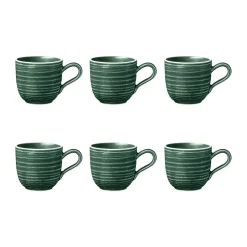 Sale Seltmann Weiden Terra espresso cup 9 cl 6-pack, Moss Green