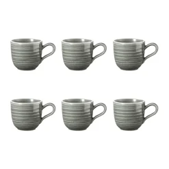 Discount Seltmann Weiden Terra espresso cup 9 cl 6-pack, Pearl Grey