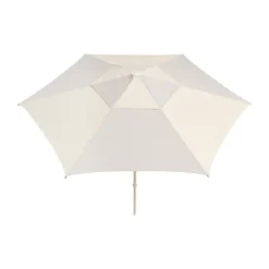 Outlet HAY Terrazza Hexagon parasol, Off-white -grey Multi