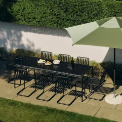 Sun Protection^HAY Terrazza Hexagon parasol, Green-dark green Multi