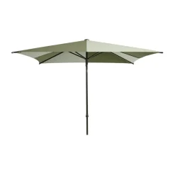Best HAY Terrazza Square parasol, Green-dark green Multi