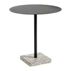 Dining Tables^HAY Terrazzo dining table Ø70 cm, terrazzo-anthracite Grey