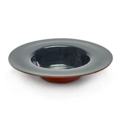 Outlet Serax Terres de Rêves deep plate 21.3 cm, Dark -rust Blue