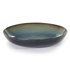 Outlet Serax Terres de Rêves pasta plate 23.5 cm, blue grey-dark blue Beige