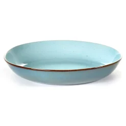 Deep Plates^Serax Terres de Rêves pasta plate 23.5 cm, light -smokey Blue