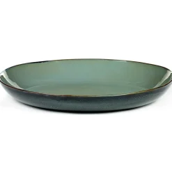 Serving Platters & Dishes^Serax Terres de Rêves serving saucer 35.5 cm, smokey -dark Blue