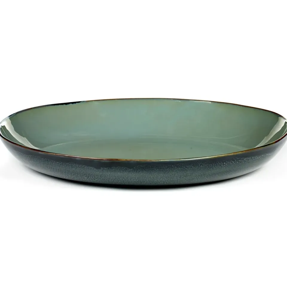 Serving Platters & Dishes^Serax Terres de Rêves serving saucer 35.5 cm, smokey -dark Blue