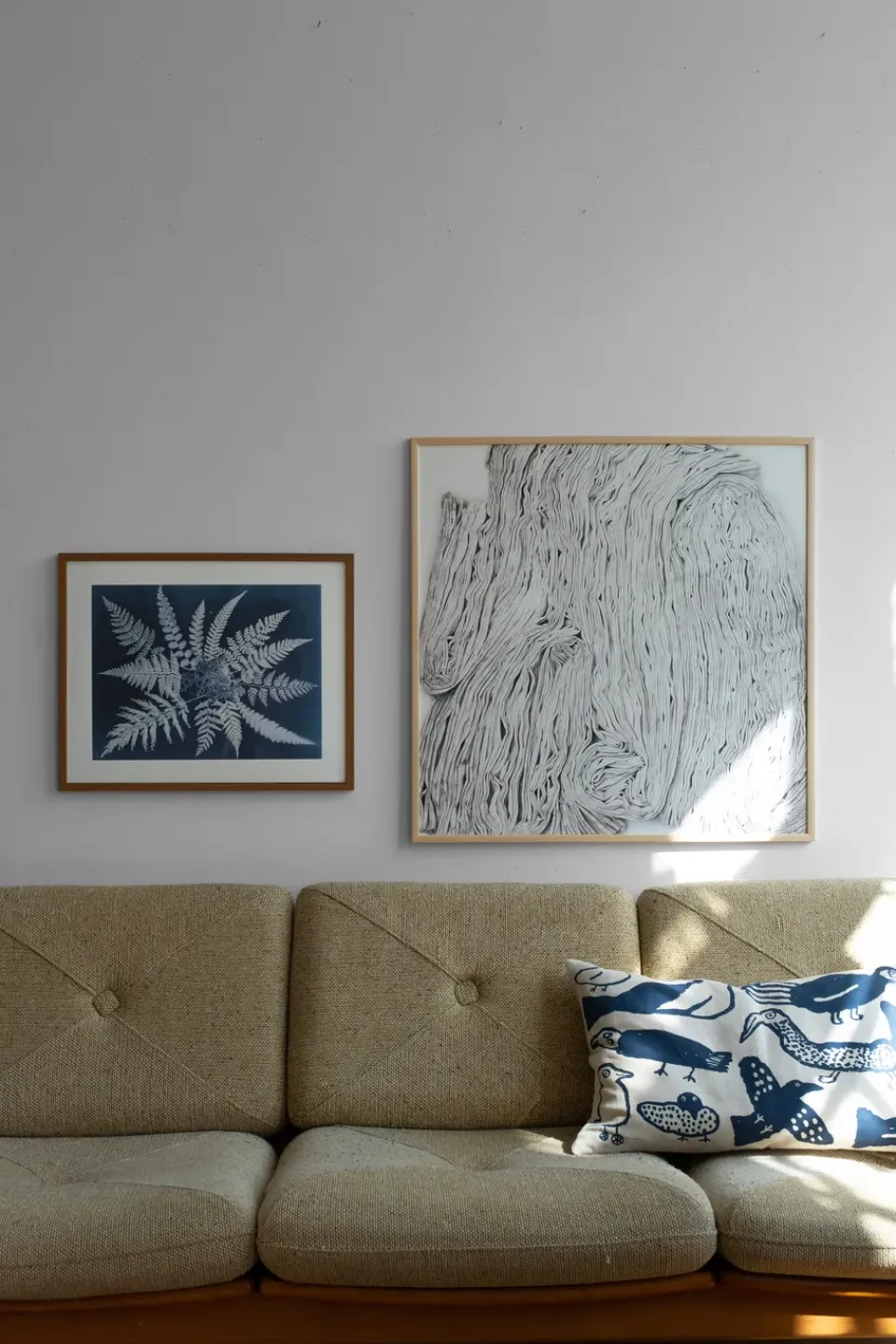 Posters^Fine Little Day Texture poster, 70x70 cm GreyWhite