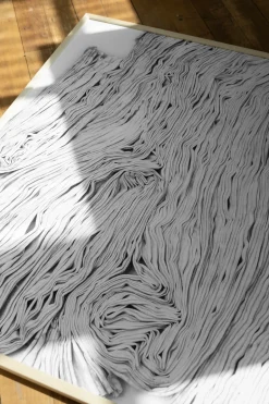Posters^Fine Little Day Texture poster, 70x70 cm GreyWhite