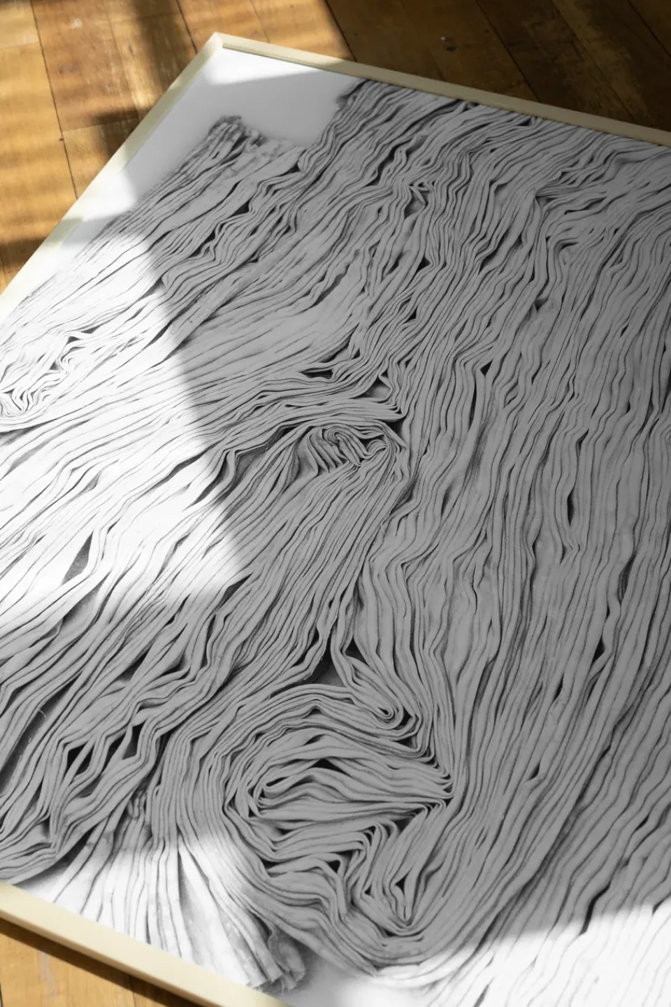Posters^Fine Little Day Texture poster, 70x70 cm GreyWhite