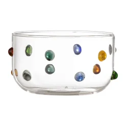 Outlet Bloomingville Thalia bowl Ø12 cm, Clear Transparent