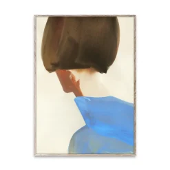 Discount Paper Collective The Blue Cape poster, 30x40 cm BeigeBlueBrownMulti
