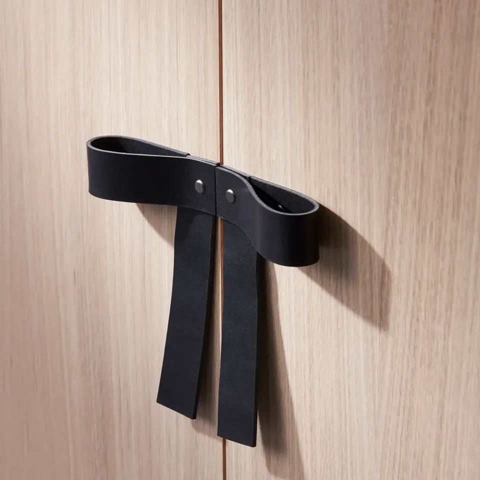 Display & Glass Cabinets|Display & Glass Cabinets^A2 The Bow cupboard, White-oiled oak-black Beige