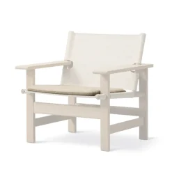 Discount Fredericia Furniture The Canvas Chair cushion, Canvas natural Beige