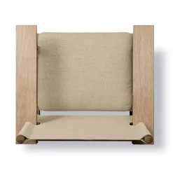 Discount Fredericia Furniture The Canvas Chair cushion, Canvas natural Beige