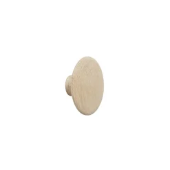 Best Muuto The Dots clothes hook oak, Ø6,5 cm Beige