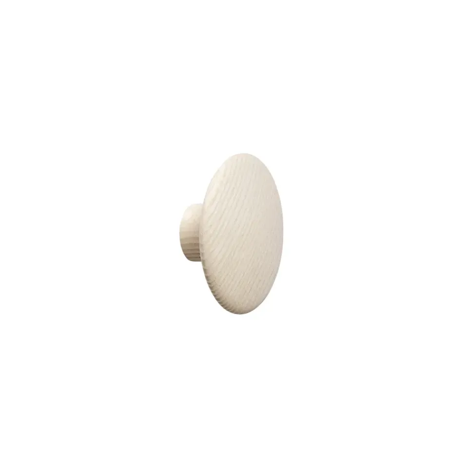 Discount Muuto The Dots coat hook ash, Extra small Beige
