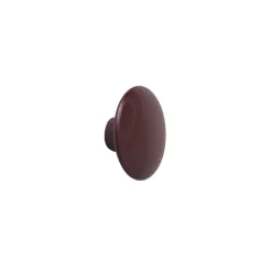 Online Muuto The Dots coat hook burgundy, Small Red