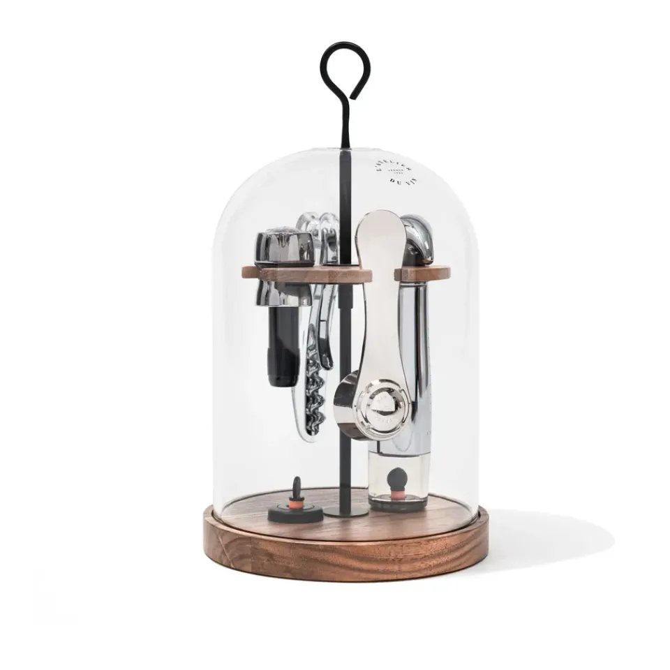 Other Kitchen Utensils^L'Atelier du Vin The globe wine accessories, 5 pieces BrownTransparent