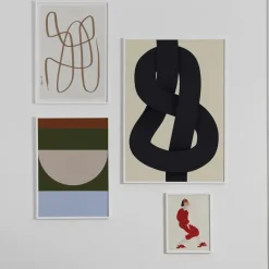 Posters^Paper Collective The Knot poster, 70x100 cm Blue