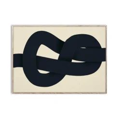 Posters^Paper Collective The Knot poster, 30x40 cm Blue