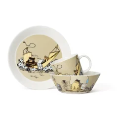 Moomin Mugs^Moomin Arabia The Muskrat Moomin mug 30 cl, Beige