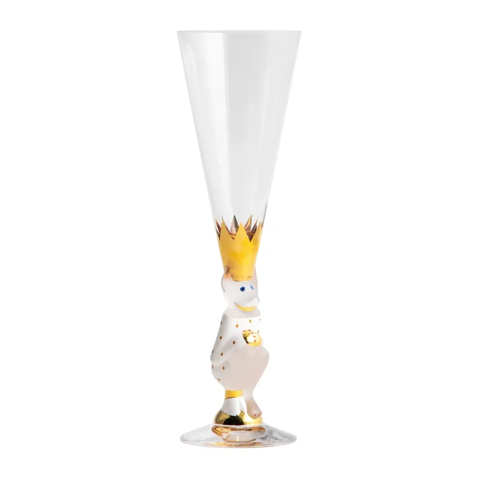 Champagne Glasses^Orrefors The Sparkling Devil champagne glass 19 cl, White