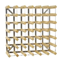 New The Swedish Wine Rack Factory wine rack 42 bottles expandable, Light oak Beige