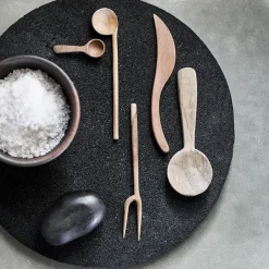 Serving Utensils^MUUBS The three musketeers spoon 3 pieces, Nature Beige
