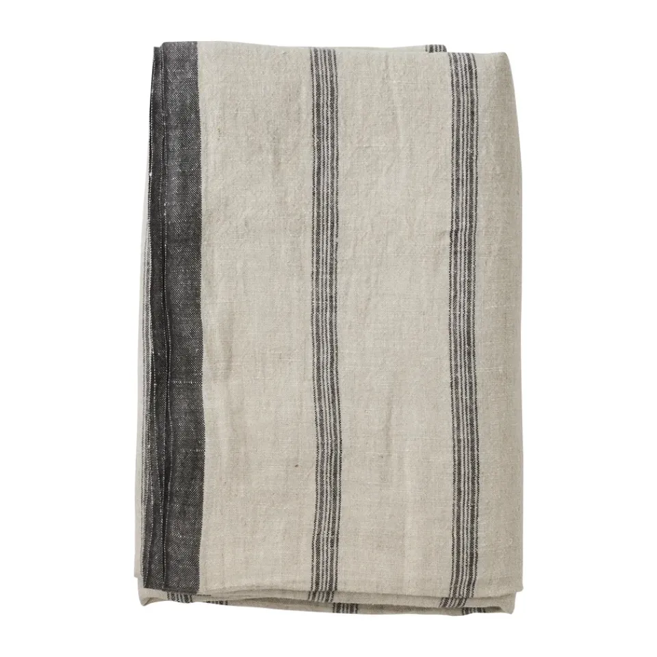 Online Tell Me More Thea tablecloth 145x270 cm, Denim stripe BeigeGrey