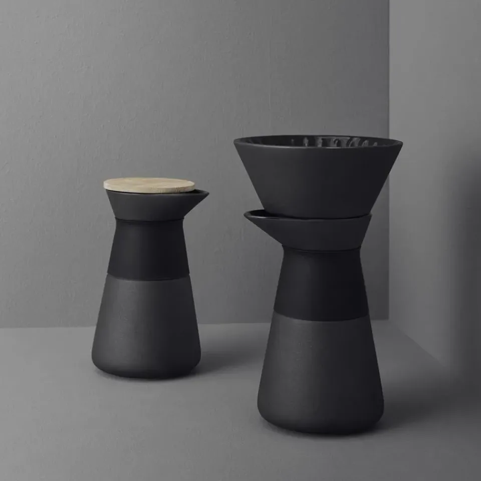 Coffee Presses & Makers^Stelton Theo coffee maker, Black
