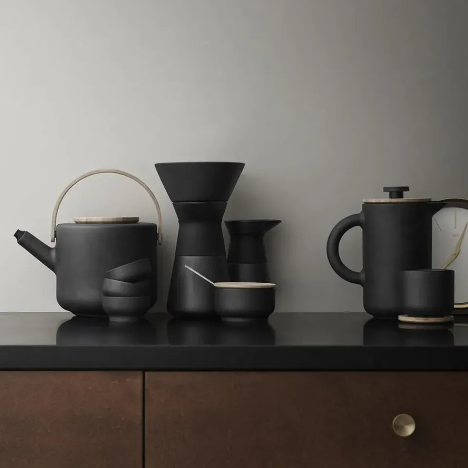 Coffee Presses & Makers^Stelton Theo coffee press, Black